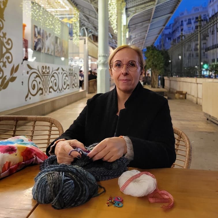 A picture of Carmen, the mother of Pedro.