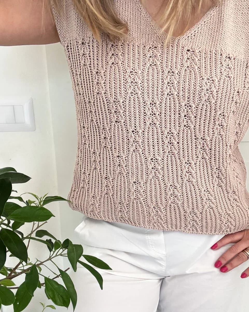 Nivaria Tee - KnitandSpritz
