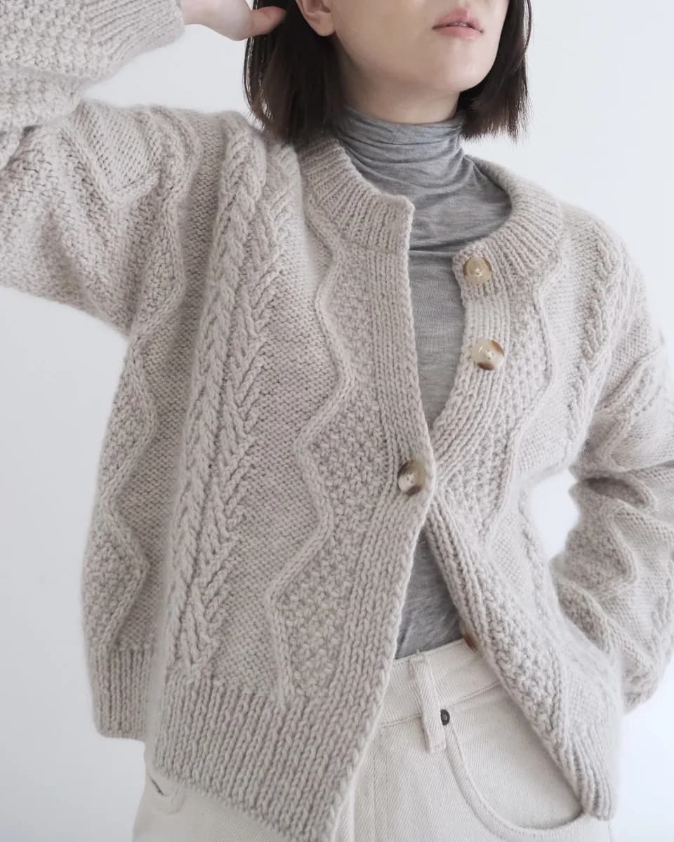 Baguette Jacket - Knits pour moi