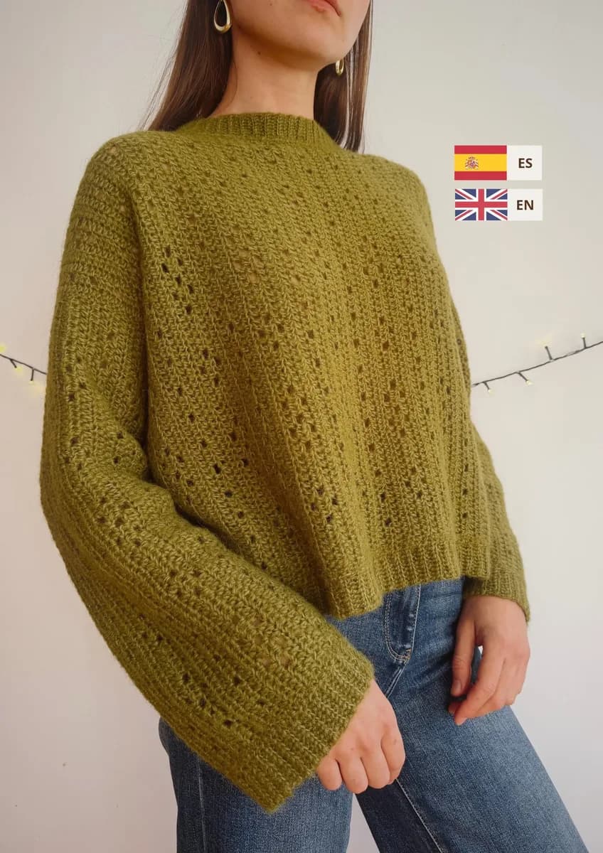 Garden Sweater - AlyaLoopsDesigns