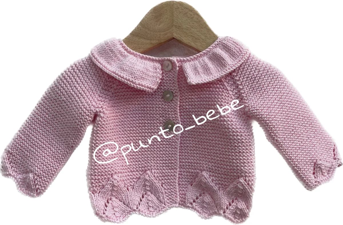 CHAQUETA CATALINA - Puntobebé Hechoamano