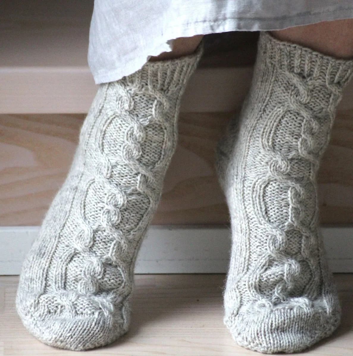 Puro Cable Socks - Heli Hottinen-Puukko