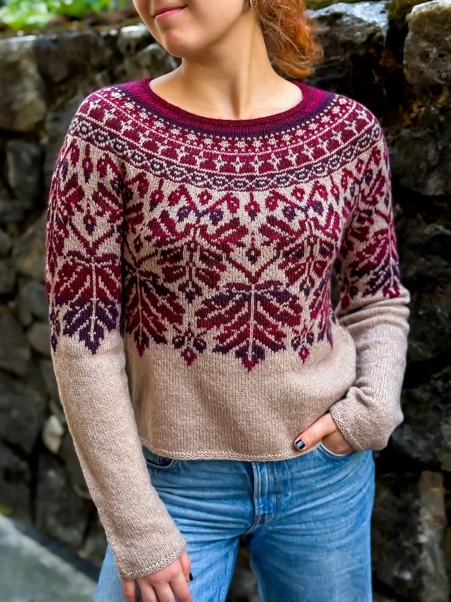 Maple Hollow Sweater - Valentina Bogdanova