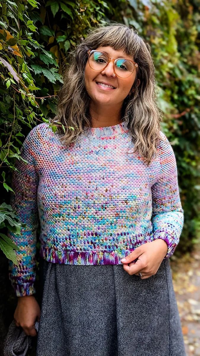 Confetti DK Pullover Adult - Nomad Stitches