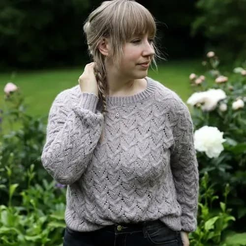 Frozen Dreams pullover - Anna Johanna