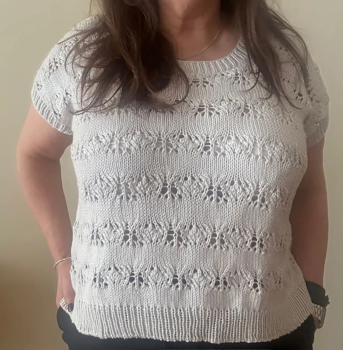 Butterfly Top - Maria G Knits
