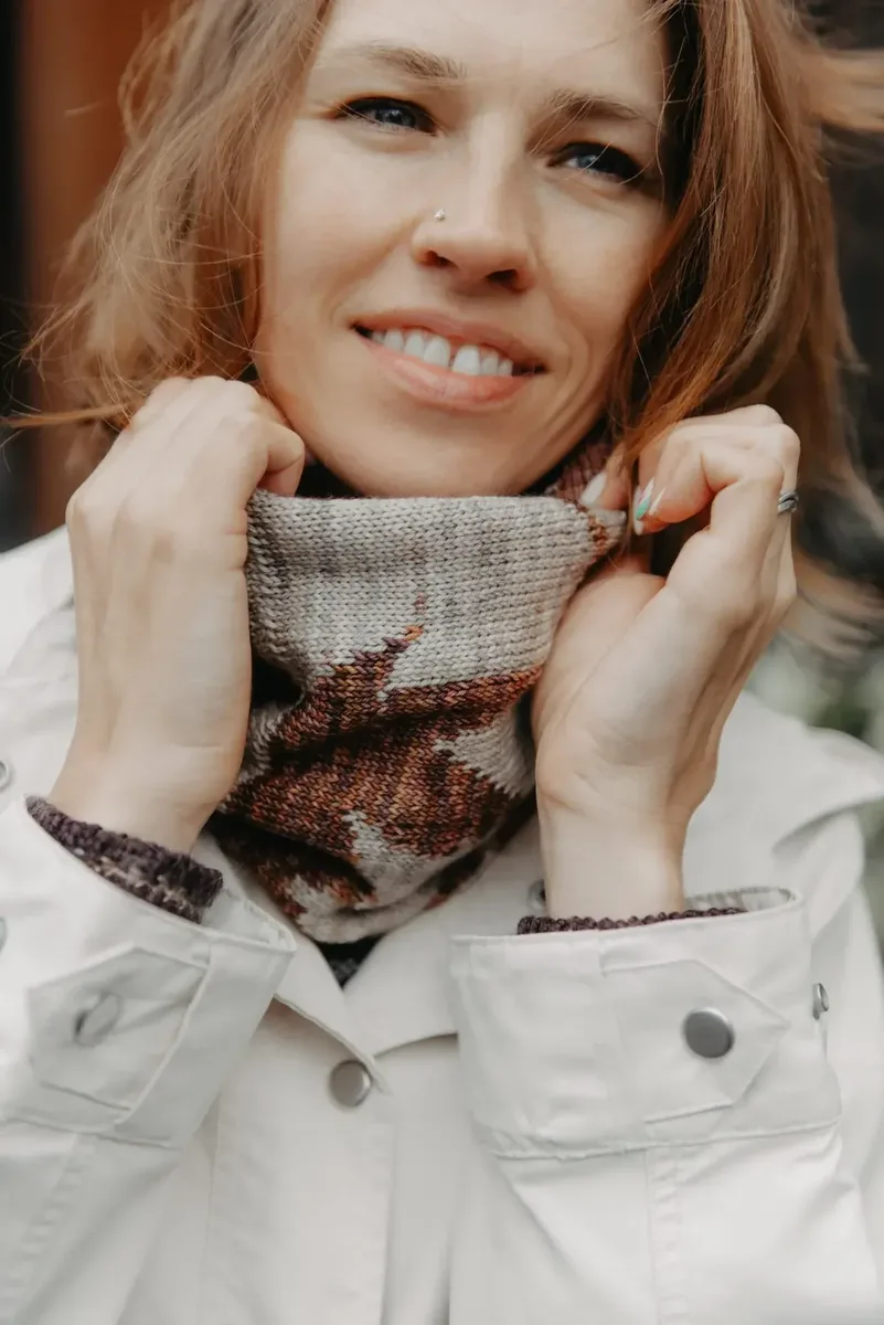 Lina Cowl - Zanete Knits