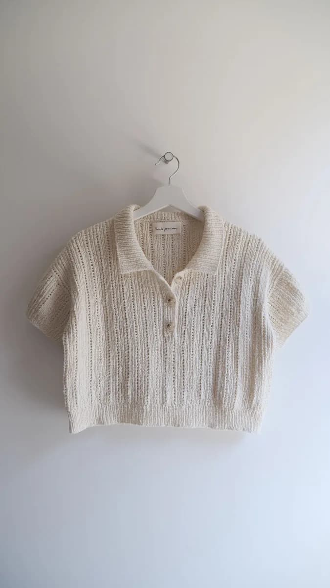 Tuileries Polo - Knits pour moi
