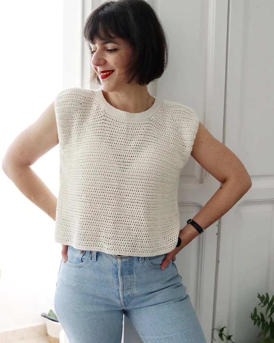 UMA Tee - Showroom crochet