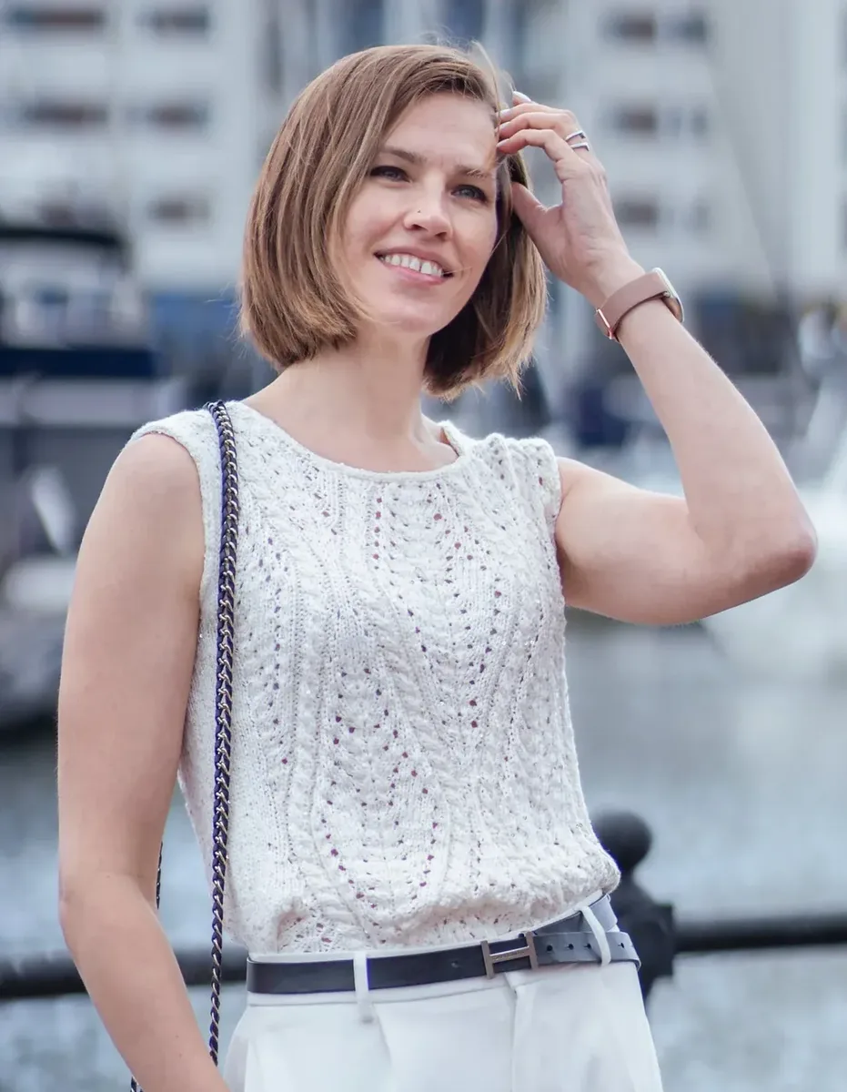 Moonglow Top - Zanete Knits