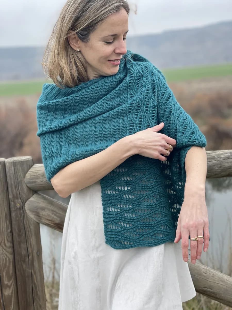Estola Komorebi - Lana Mala Crochet